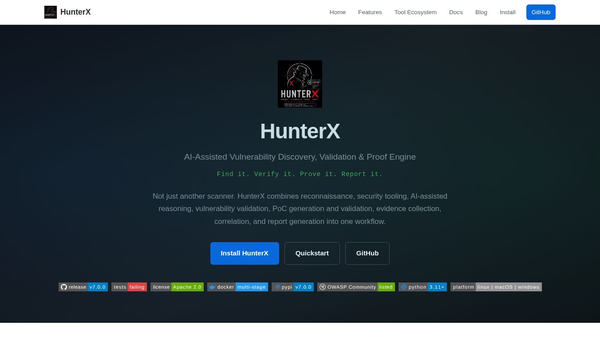 HunterX Offensive Security Engine