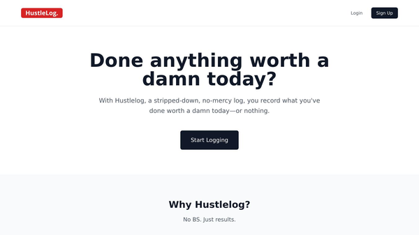 Hustlelog
