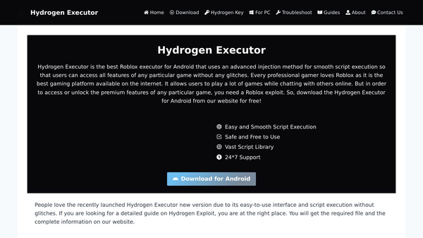 Hydrogen Executor