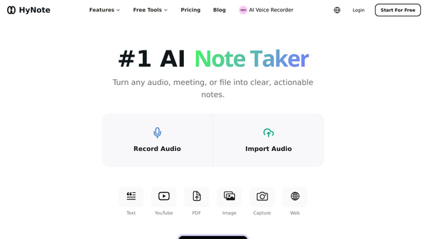 HyNote End-to-End Publish