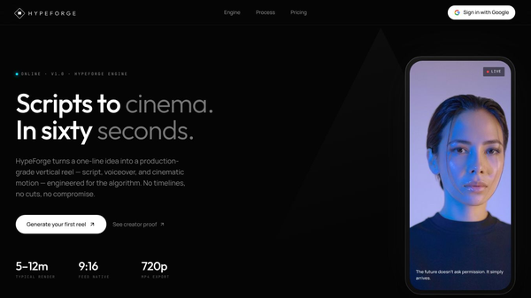 Hypeforge — Turn ideas into viral videos