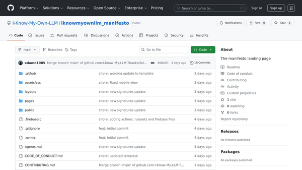 I Know My LLM - Thanks!