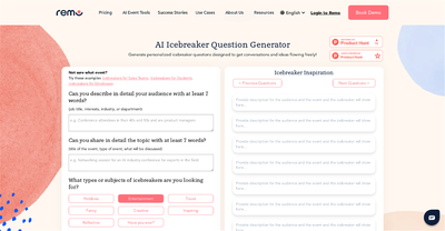 Icebreaker Question Generator