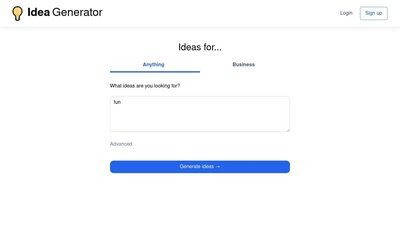 Idea Generator