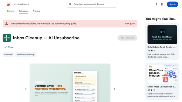 Inbox Cleanup