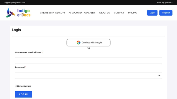 Indigo eDocs