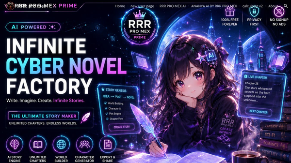 Infinite Cyber Novel Factory