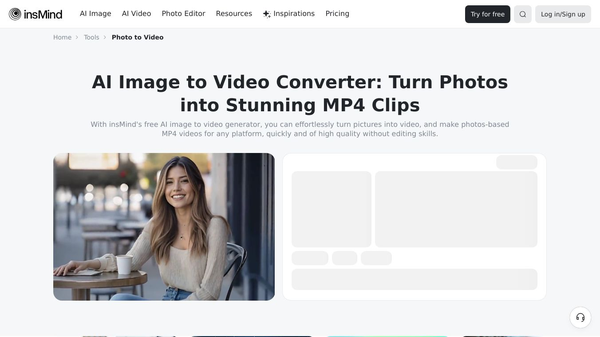 insMind Image to Video Converter