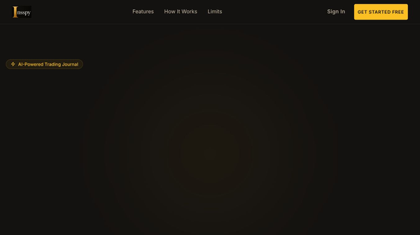 Insspy — Premium Trading Journal