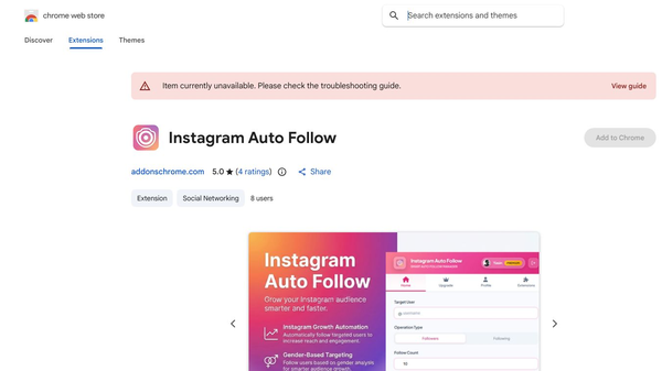 Instagram Auto Follow