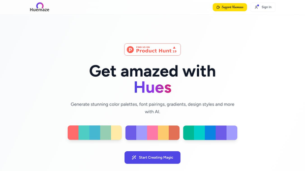Instantly generate colors, styles, and fonts with AI