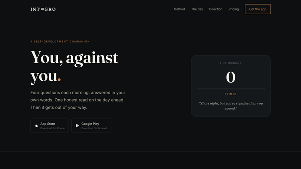 Integro — you, against you