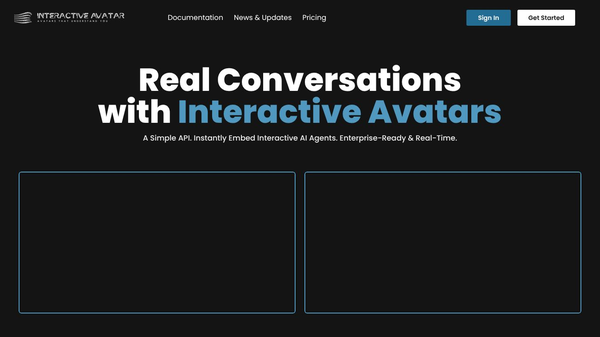 Interactive Avatar