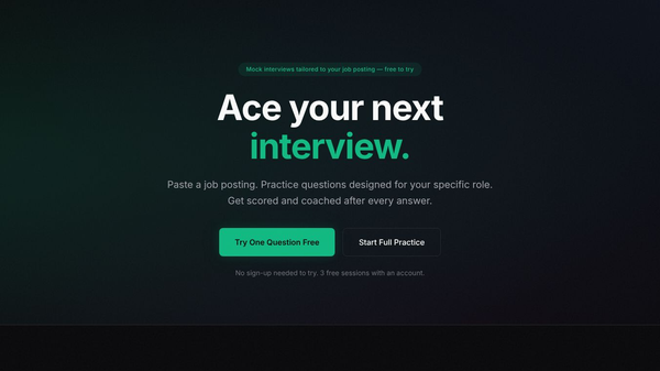 Interview Coach