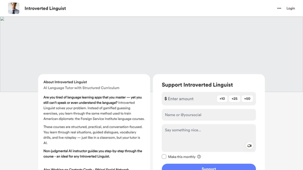 Introverted Linguist