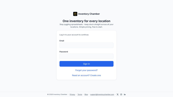 Inventory Chamber