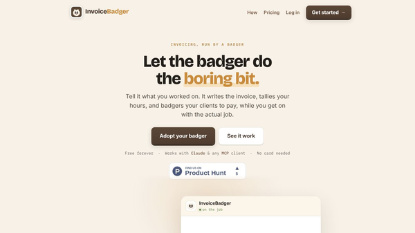 Invoice Badger