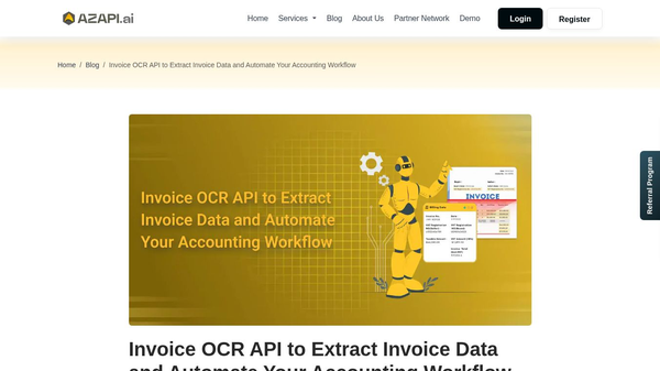Invoice OCR API Accounting Automation