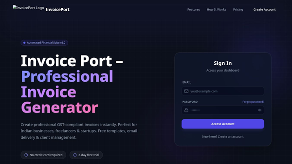 Invoice Port
