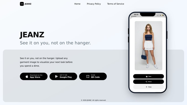 JEANZ: AI Outfit Plan & Closet