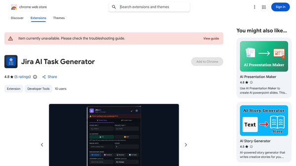 Jira AI Task Generator