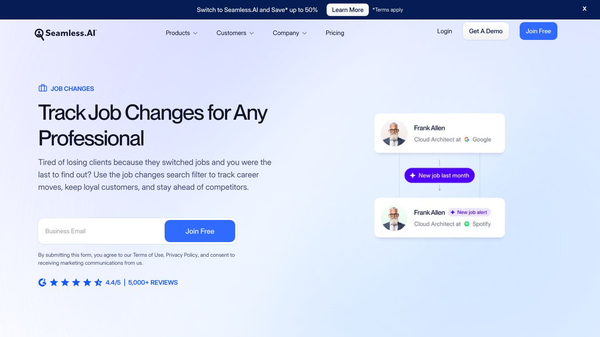 Job Changes by Seamless.AI