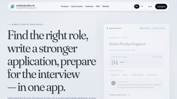 Job Finder Pilot AI