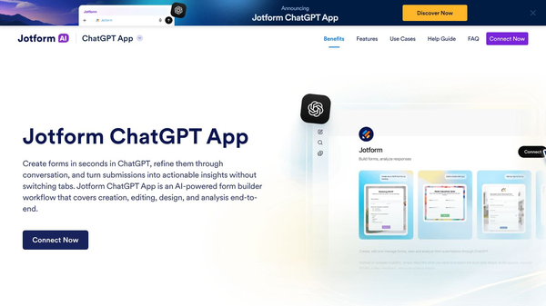 Jotform ChatGPT App