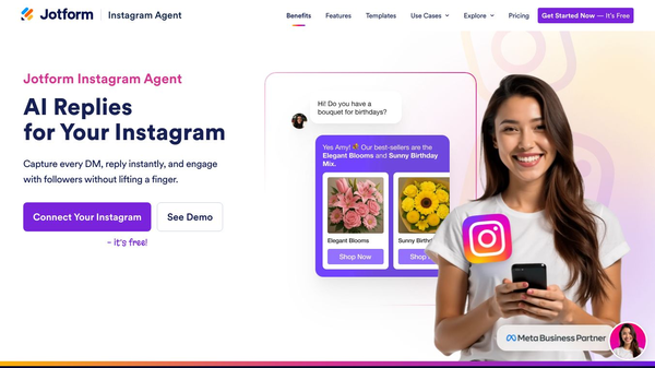 Jotform Instagram Agent