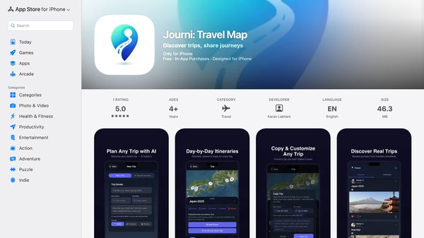 Journi: Travel Map