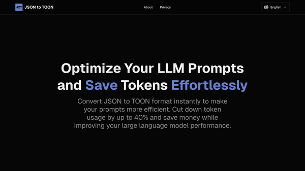 JSON to TOON Converter