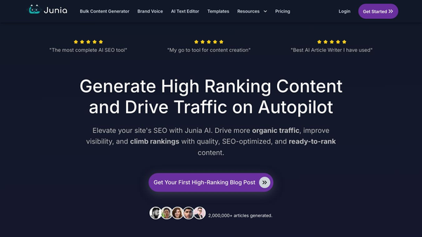 Junia AI: Boost Your Productivity