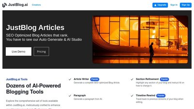 JustBlog.ai