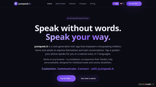 justspeek.it