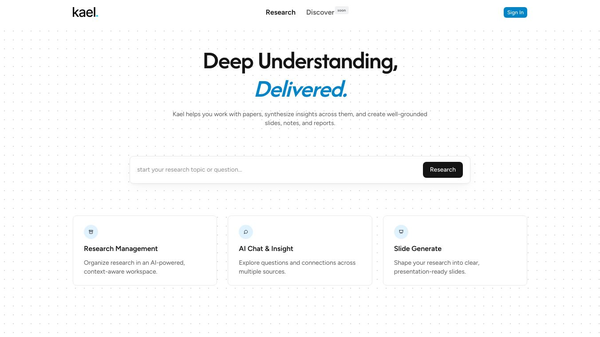 Kael — AI Assistant for Understanding and Working with Docunents