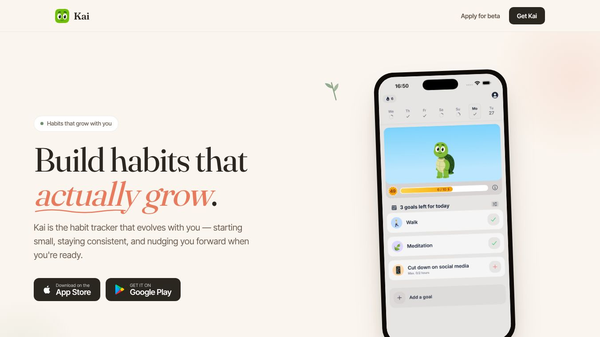 Kai: Habit & Goal Tracker