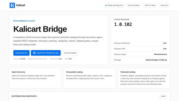 KaliCart Bridge