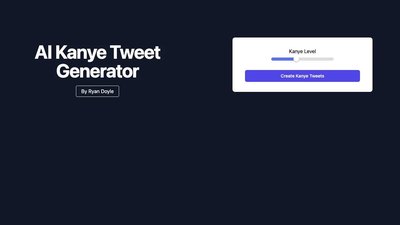 Kanye Tweet Generator