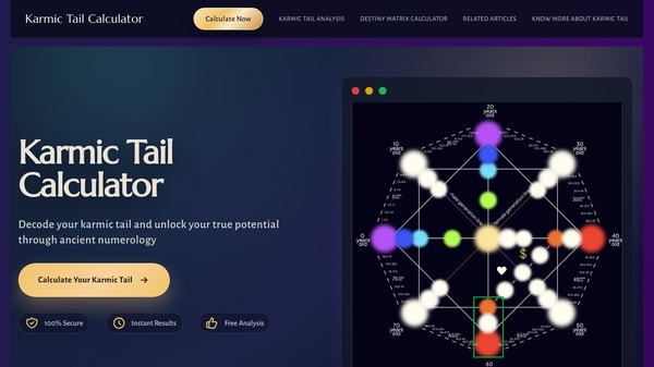 Karmic tail calculator