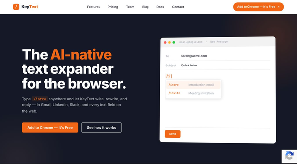 KeyText App