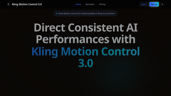 Kling AI 3.0 Motion Control