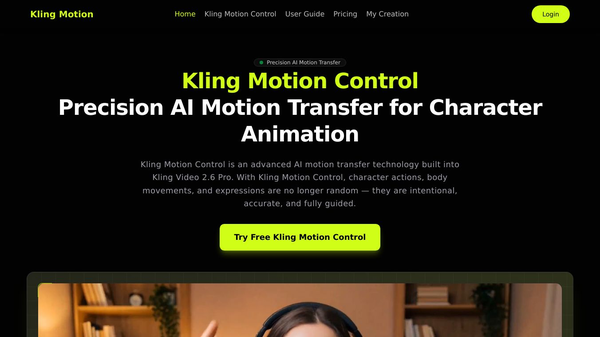 Kling Motion Control