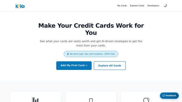 KoKo Credit Card Assistant