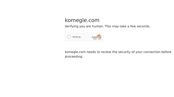 Komegle - AI-Moderated Random Video Chat