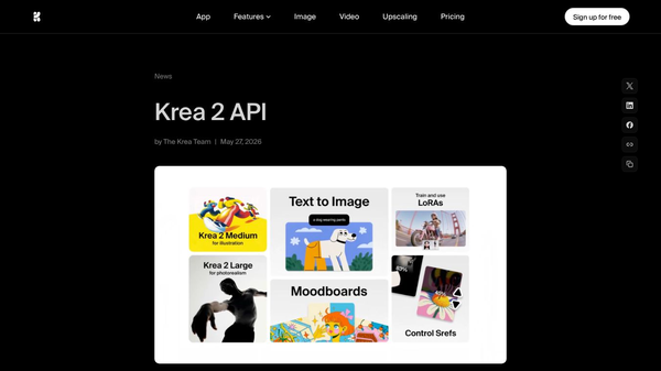 Krea 2 API