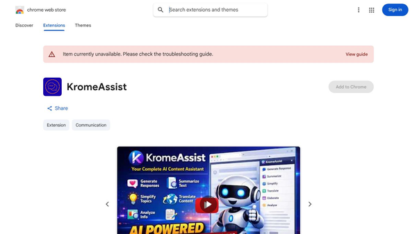 KromeAssist