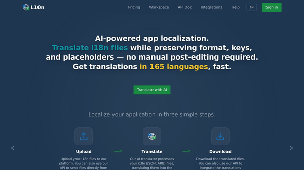 L10n.dev - AI Localization Automation