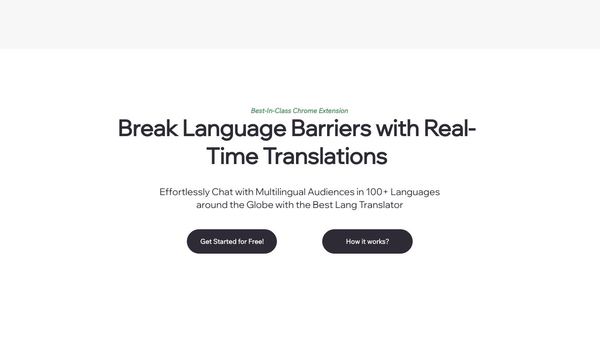 Lang Translator