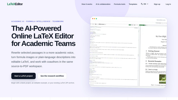 LaTeX Editor