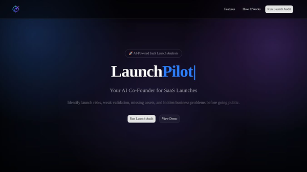 Launch Pilot